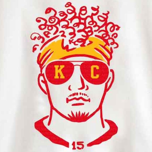 Sweatshirt Mahomes Sweatshirt - Mahomes Showtime-15 Sweatshirt KC Sweatshirt 05 - Picture 2 of 5